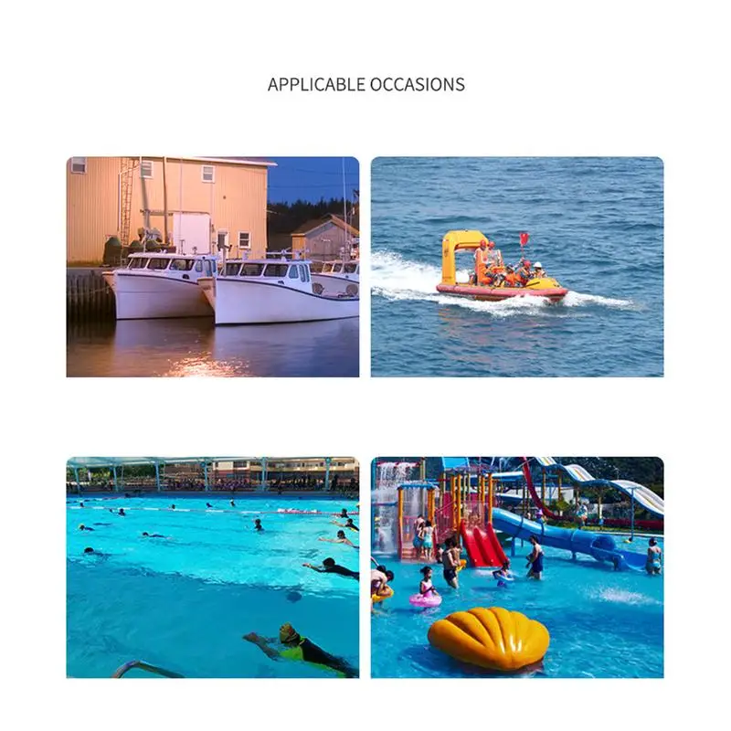 Lifebuoy Light LED Flashing Stick Floating Electronic Visual Distress Signal Lamp With High-visibility LED Light Lifebuoy light life jacket light