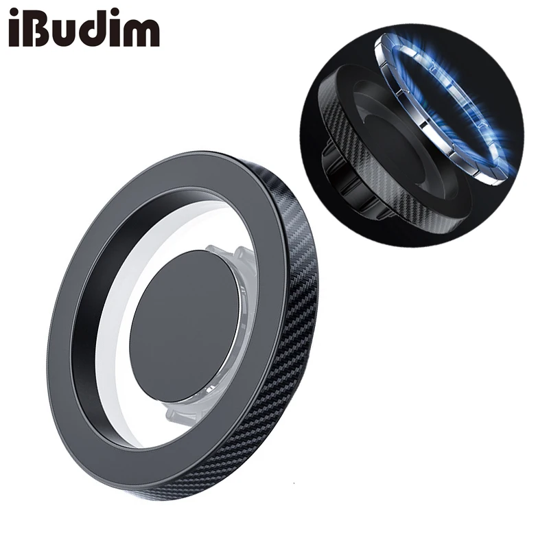Magnetic 17mm Rotating Ball Joint Adapter for Car Mount Phone Holder