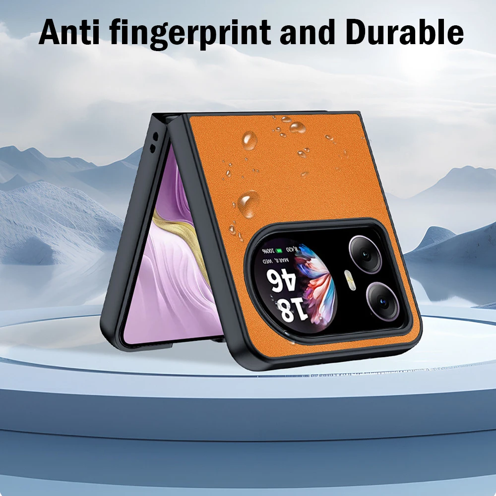 Luxurious Fiber PU-Leather Shockproof Phone Case Cover