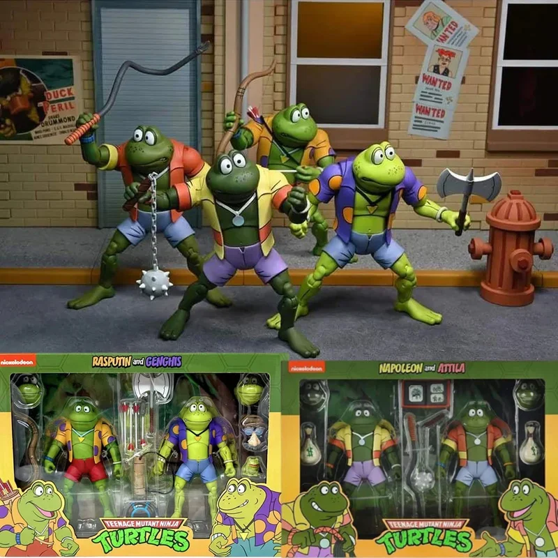 

Teenage Mutant Ninja Turtle Action Figure NECA 54173 TMNT Figuras Toys Manga 6-Inch Collection Model Gift for Children Original