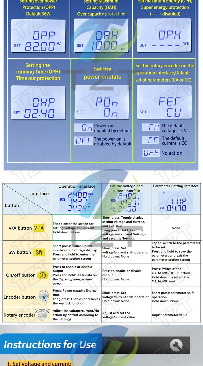 35W/80W DC DC Buck Boost Converter CC CV Einstellbare DC Spannungsregler Netzteil Step Down Stabilisiertes Modul 6-36V 5-30V – Detail 14