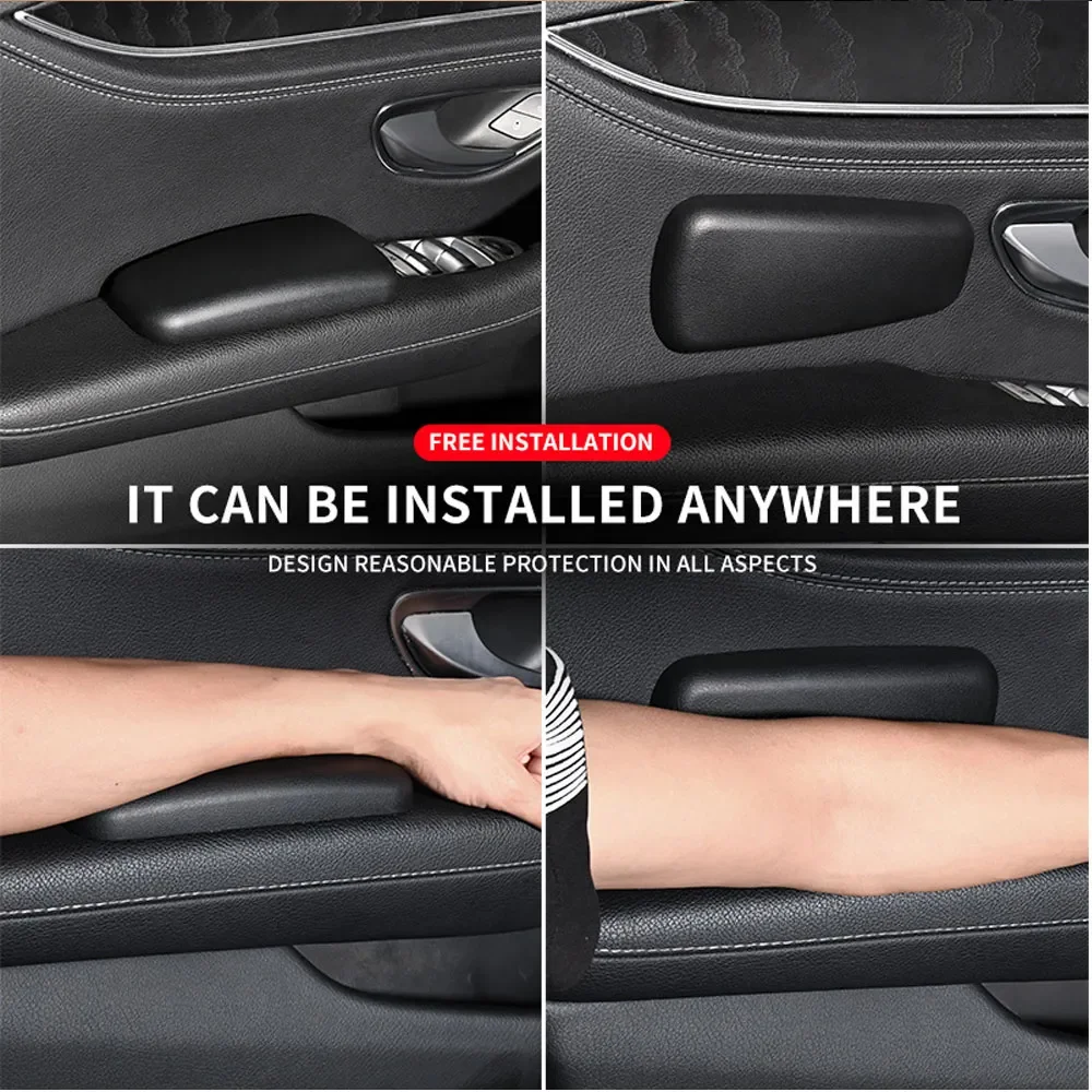 Car Knee Pads Leg Pads Car Leg Rests Knee Door Control Universal Foot Auto Interior Pillow Armrest 1PCS knee cushion