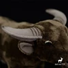 Buffalo Plush Toy High Fidelity Bison Plushie Water OX Peluche Lifelike Stuffed Animals Simulation Cattle Stuffed Toy For Kids 6