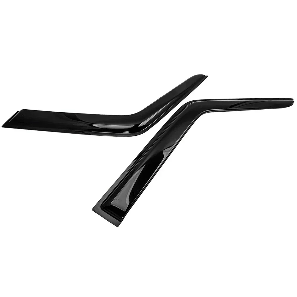 2Pcs Side Door Window Visors For Toyota Landcruiser 70 76 78 79 SERIES 2 DOOR Rain Awnings Shelter Deflector Weathershield