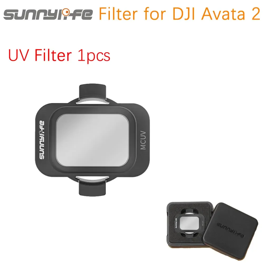 Juego De Filtros ND Para DJI Avata 2 - Incluye ND8, ND16, ND32, ND64 Y Polarizador, Vidrio óptico De 28 Capas