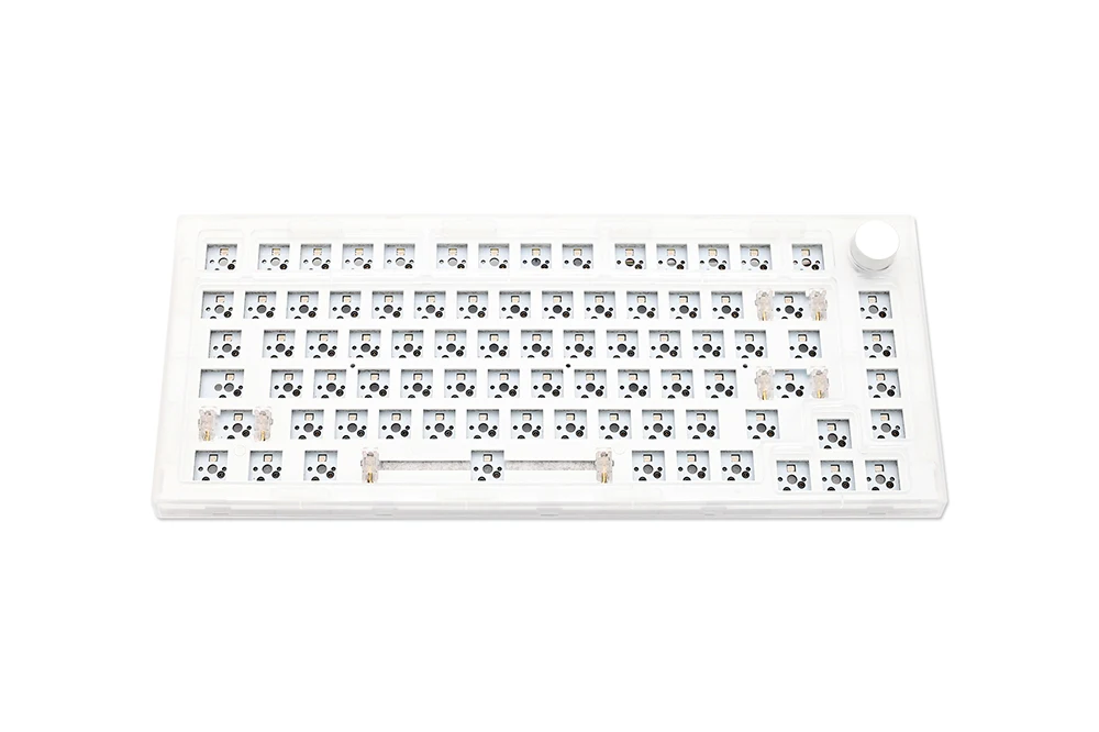 NextTime X75 75% Gasket Mechanical Keyboard kit PCB Hot Swappable Switch Lighting effects RGB switch led type c Next Time 75 computer keyboard computer peripheral