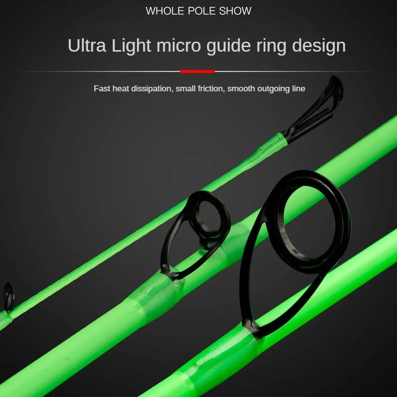 Meisha Ultra Light Ultra Soft Lure Rod, Ultra Fast Casting