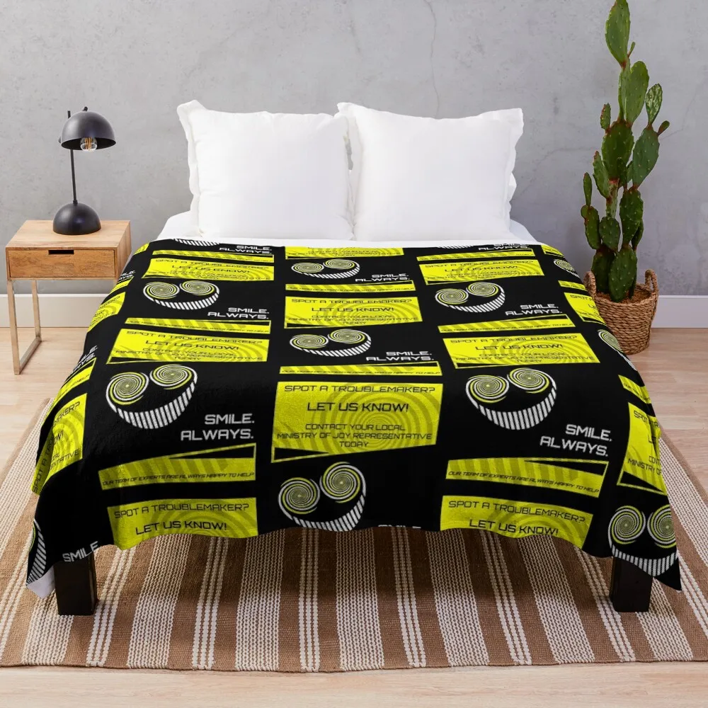 

Spot a troublemaker Throw Blanket Retro Blankets Luxury Thicken Blanket
