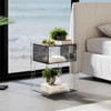 Suspended Acrylic Coffee Table, Small and Simple Bedside Table, High-end Bedroom Creative Side Shelf, Corner Shelf, New, 2024 4