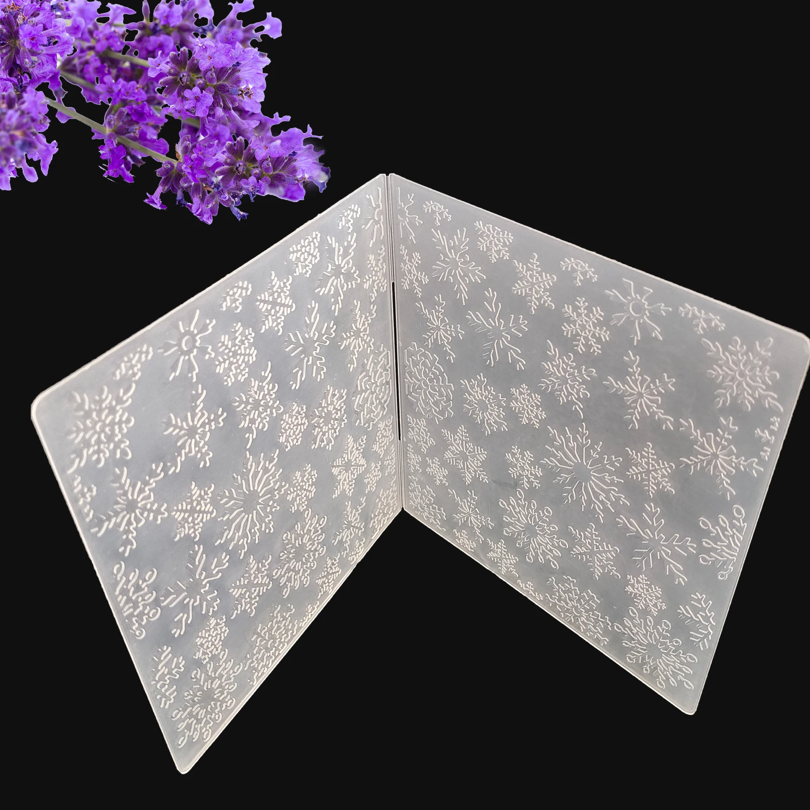 Beautiful Snowflakes Embossing Folder Plastic Plates Design For DIY Paper Card Decoration Embossing Cutting Dies Scrapbooking plastic embossing folder embossing folder