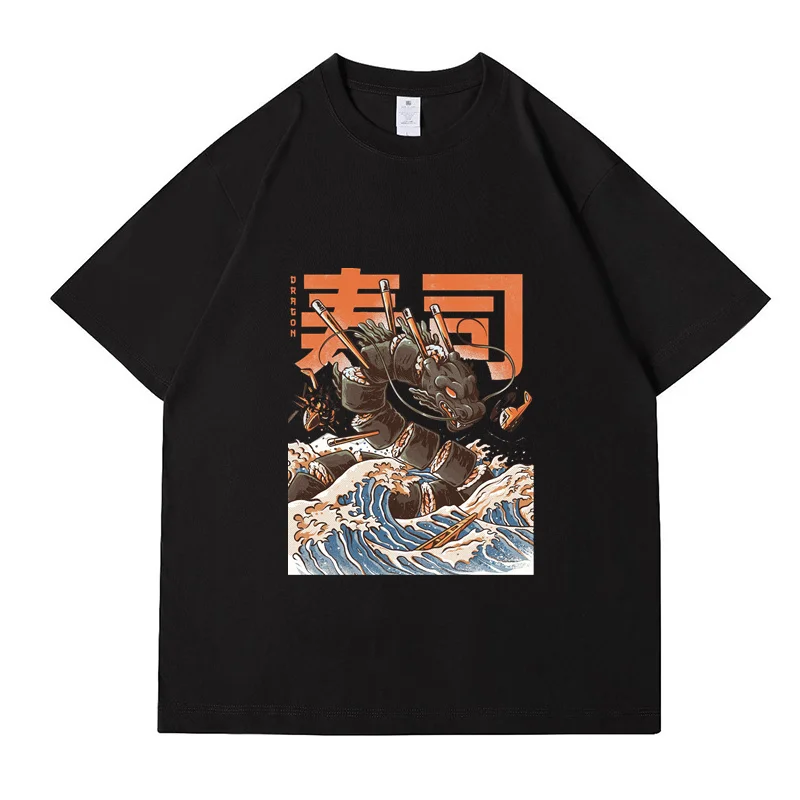 

Vintage The TiKi T Shirt For Men Short Sleeved Pure 100% Cotton Streetwear T-shirt Graphic Tshirt Japanese Y2k Tee Tops 반팔티