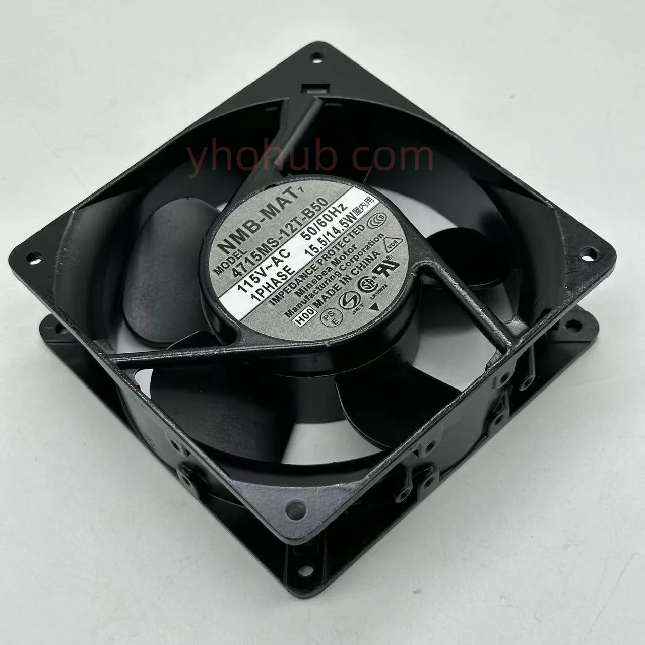 Ventilador de Refrigeração do Servidor de Nmb-mat 4715ms12t-b50 00 ac 115v 15.5w 120x120x38 mm