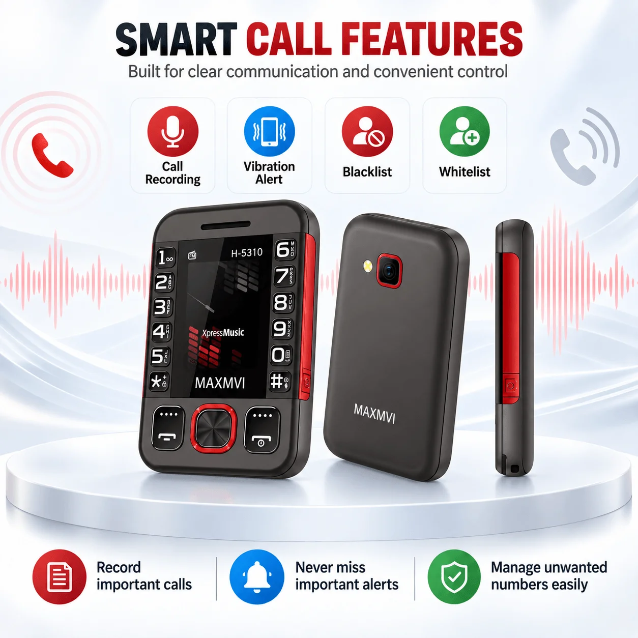 Pocket Phone For Kids Cheap Dual Sim Flashlight Speed Dial Blacklist GSM 2G Ultra Thin Palm Button Phone For Children Mini Size