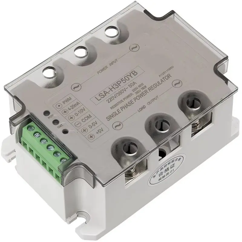 ABMR-LSA-H3P50YB 단상 AC 50A 220V/380V 솔리드 스테이트 전압 조정기/전력 조정기 모듈