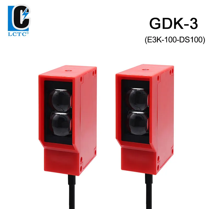 

GDK-3 infrared, diffuse reflection, photoelectric switch, sensor, distance: 0-1m, can detect translucent objects