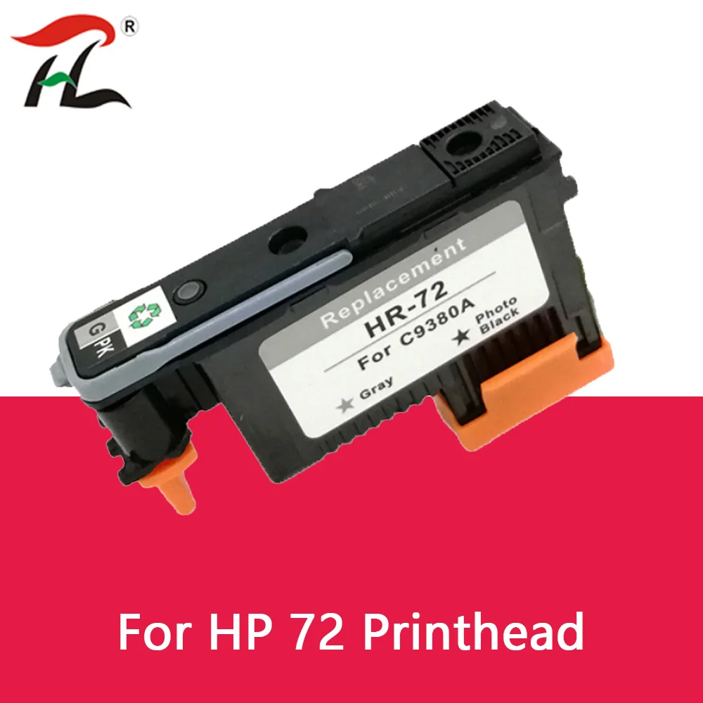 

GY/PBK Compatible for HP72 printhead C9380A C9383A C9384A for HP DesignJet T1100 T1120 T1120ps T1300ps T2300 T610 T770 T790 T795