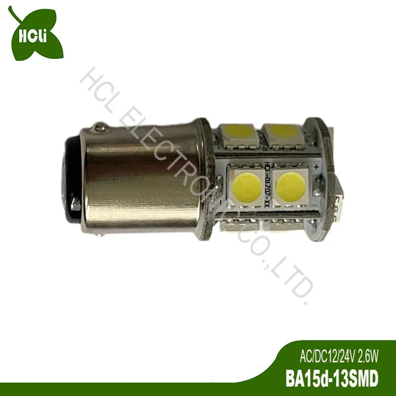 High quality AC/DC12V 24V 3W 1142 BA15d Bulbs Phare Beacon Pharos Led Warning Light Signal Indicator Lamp free shipping 20pc/lot