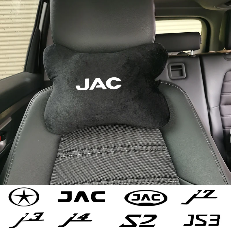 1PCS Car Pillow Car Seat Headrest Auto Neck Pillow For JAC J3 J4 J7 JS2 JS3 JS4 KR1 REFINE S2 S3 S4 S5 S7 car Accessories