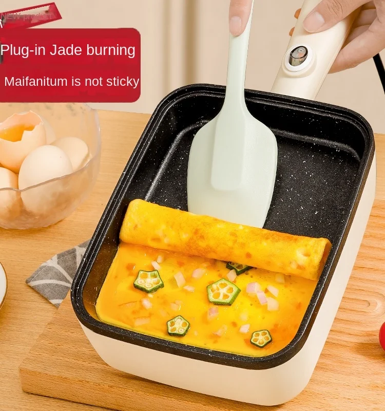 220V Square Pan for Thick Tamagoyaki with Non-Stick Maifan Stone Coating 5