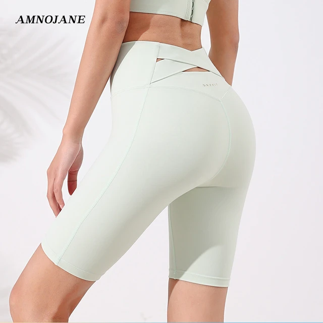 Biker Shorts Workout Gym Short Leggings Women Sport Legging Shorts High  Waist Seamless Push Up Yoga