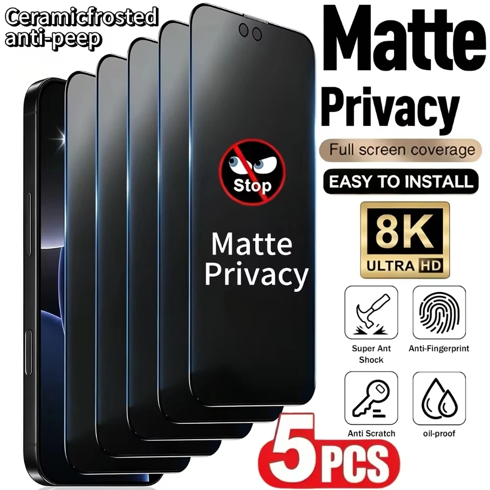 Matte Soft Ceramic Privacy Screen Protector Film
