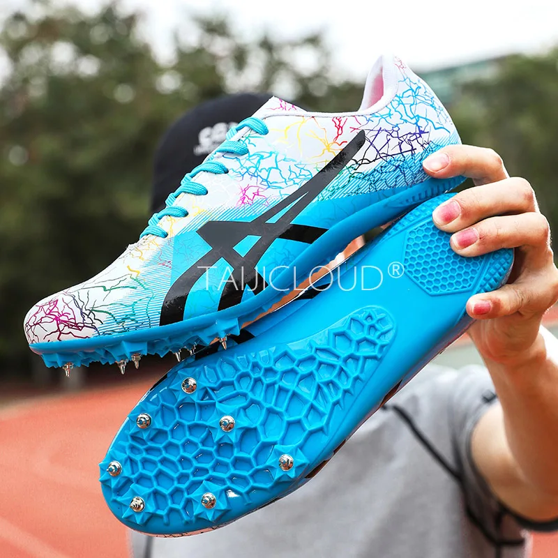 Athletics Running 7 Nail Shoes Professional Sprint Men's and Women's Long Jump Training Competition Students