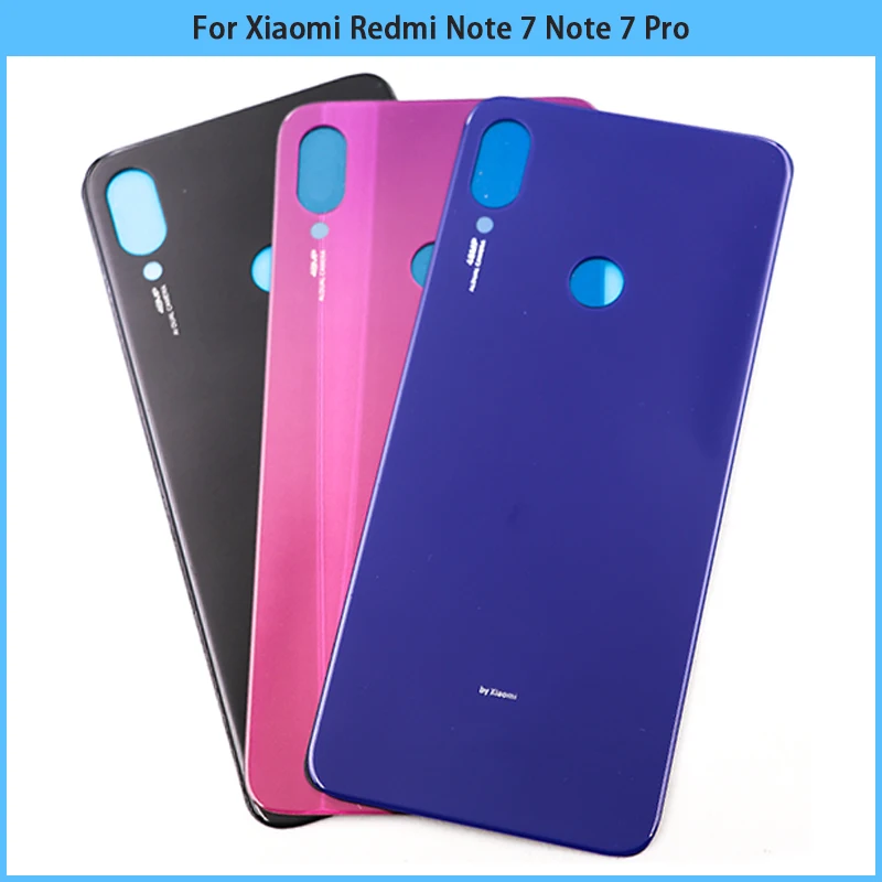 

10 шт., задняя крышка батарейного отсека для Xiaomi Redmi Note 7 Note 7