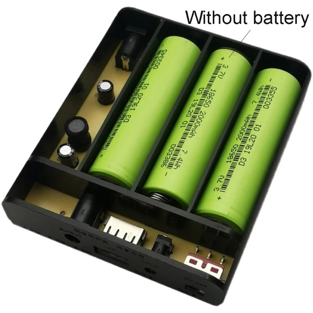 Alimentatore UPS Batteria 5V/9V/12V Con Uscita DIY Per 18650 - Per Auto, Router, DVR - Foto 13