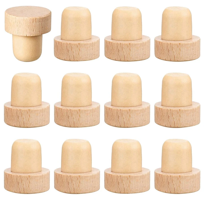 

Wine Bottle Corks T Shaped Cork Plugs For Wine Cork Wine Stopper Reusable Wine Corks Wooden And Rubber (72 Pieces)