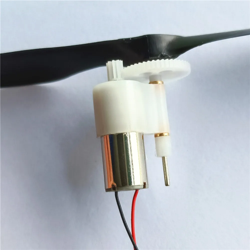 1 세트 3.7V 모델 비행기 마이크로 8520 코어리스 DC 모터 프로펠러 기어 감속 기어 박스 DIY 헬리콥터 UAV RC 드론 드롭 배송