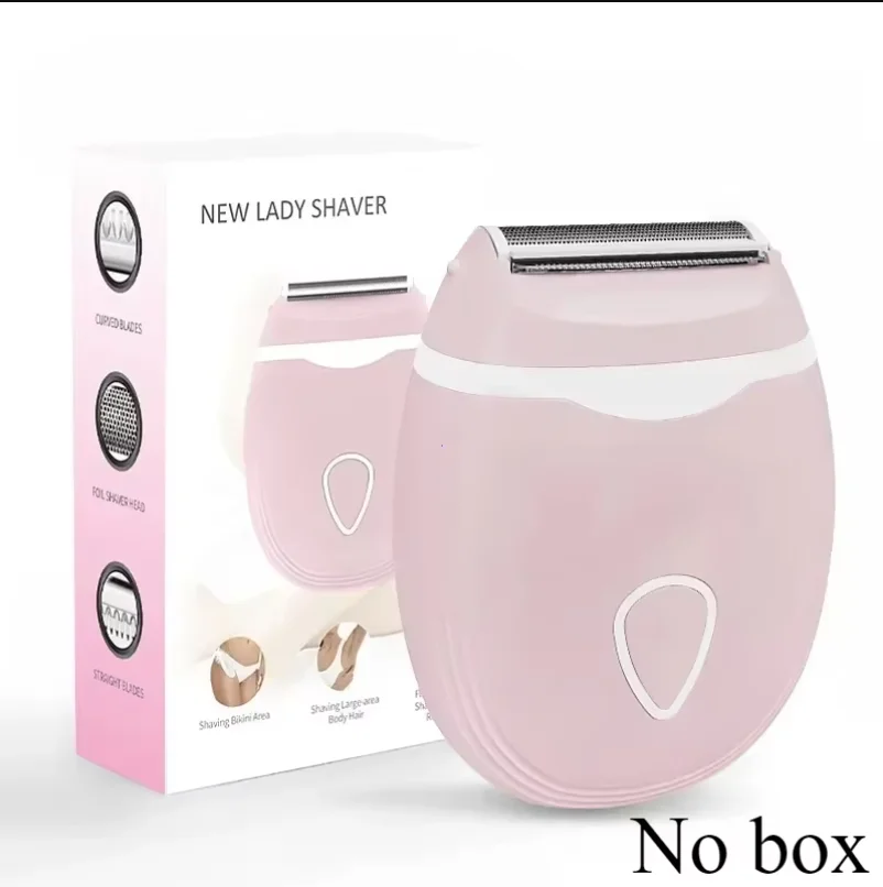 여성용 제모기 트리머, 나이프 팁 방수, 전신 세척 가능, 겨드랑이털 및 다리털 제거, 검은 반점 없음