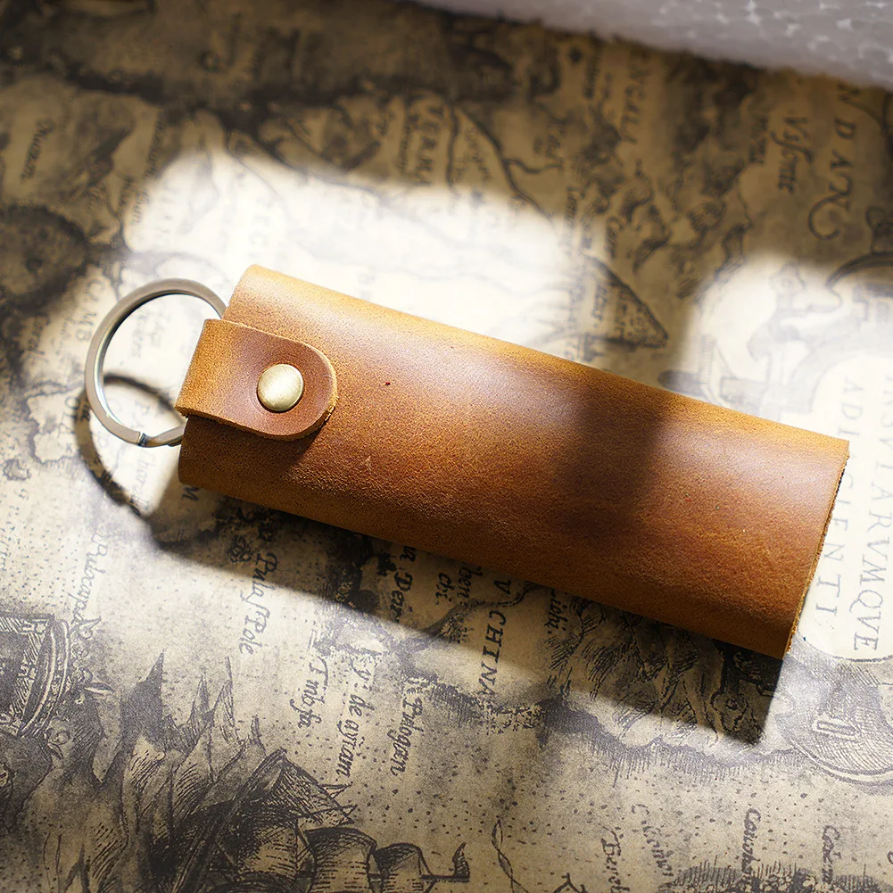 Premium Genuine Leather Minimalist Key Holder & Wallet Case