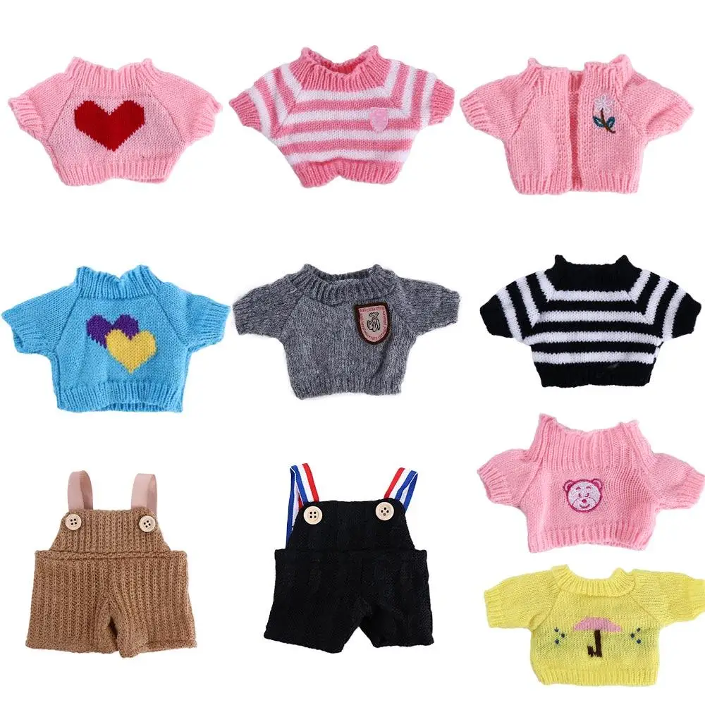 Doll Clothes Plush Toy Accessories Mini Ducks Doll Clothes 30cm Doll Accessories LaLafanfan Cafe Duck Dog Plush Clothes