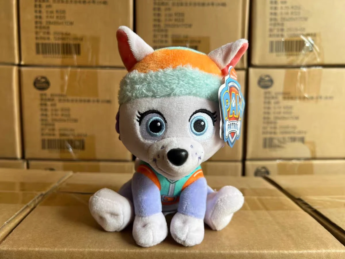 Paw Patrol Plush Toy Chase Skye Marshall Tracker Everest Rocky Zuma Rubble
