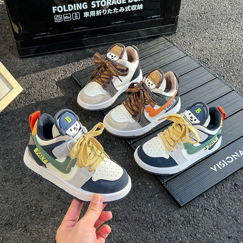 52753-0aa812.jpg Toddler Casual Sneakers Soft Sole Anti Slip Kids Walking Shoes