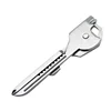 1PC Multi Function Folding Tool Keychain Opener Screwdriver EDC 6 In 1 Utility Outdoor Survival Rescue Pocket Plier KeyRing Tool 2