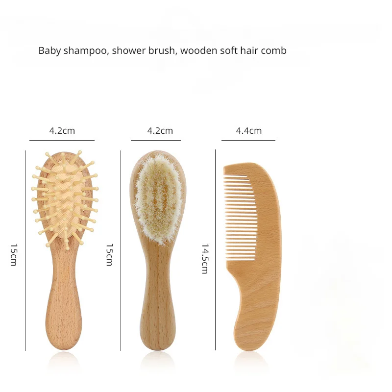 Brosse à Cheveux en Bois Personnalisée pour Bébé Fille, Cadeau Prénatal, Keepplex