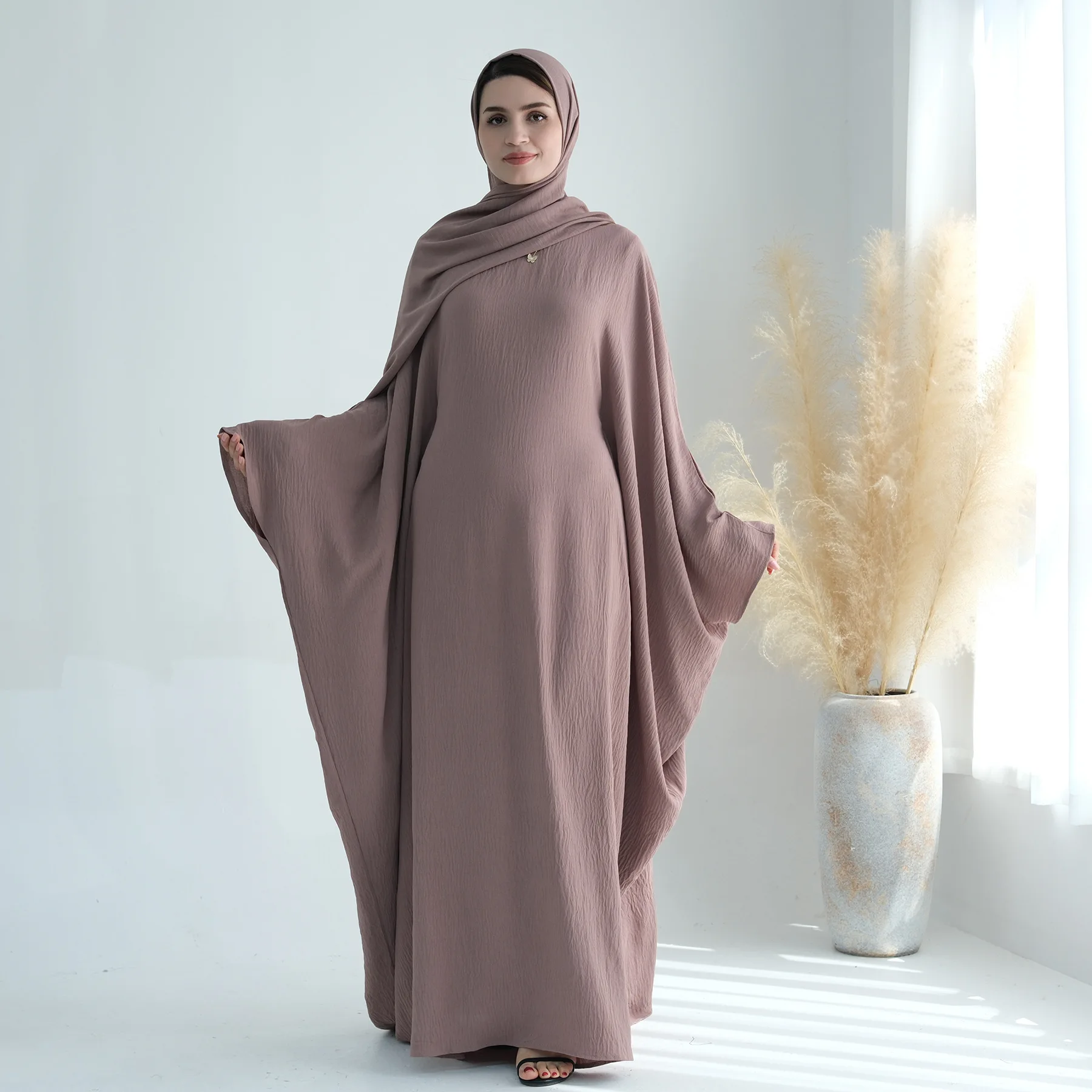 

Ramadan Hijab Abaya Saudi Arabia Turkey Islam Muslim Dress Prayer Clothes African Dresses for Women Khimar Robe Femme Musulmane