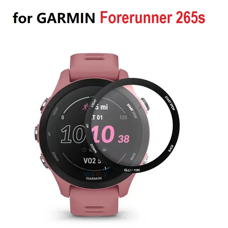 Pellicola Protettiva Per Garmin Forerunner 265S - 3 Pezzi, 3D Curva, Anti-Graffio, Alta Definizione - Foto 2