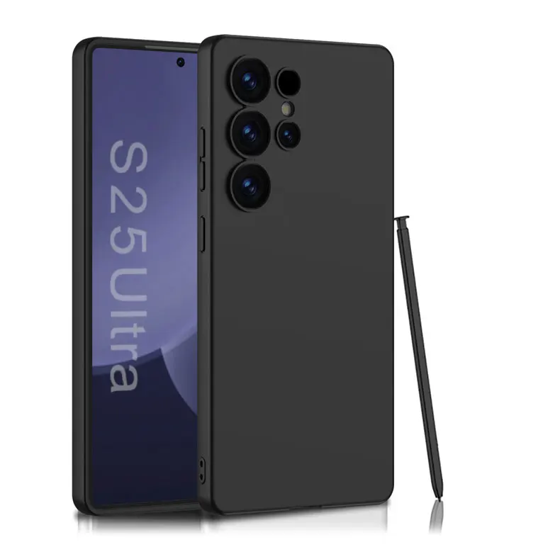 Ultra-thin Matte TPU Soft Case for Samsung Galaxy S25 Ultra Camera Protective Sk