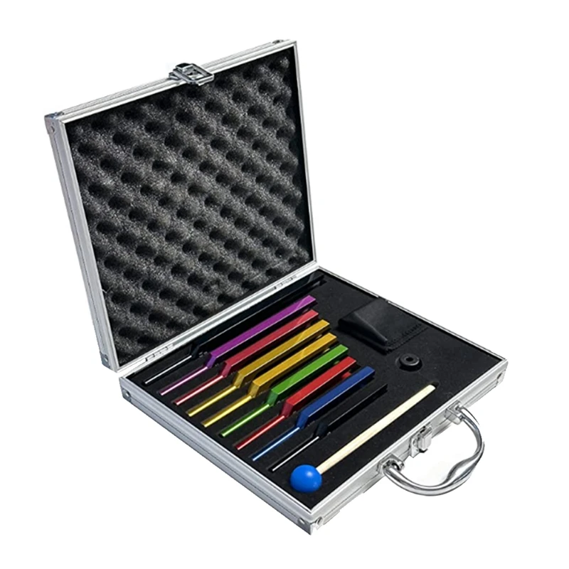 Zoran Music Forcella Accordatura 432Hz Con Martello E Borsa - Kit Per Terapia Sonora E Strumenti Musicali Meccanica CD