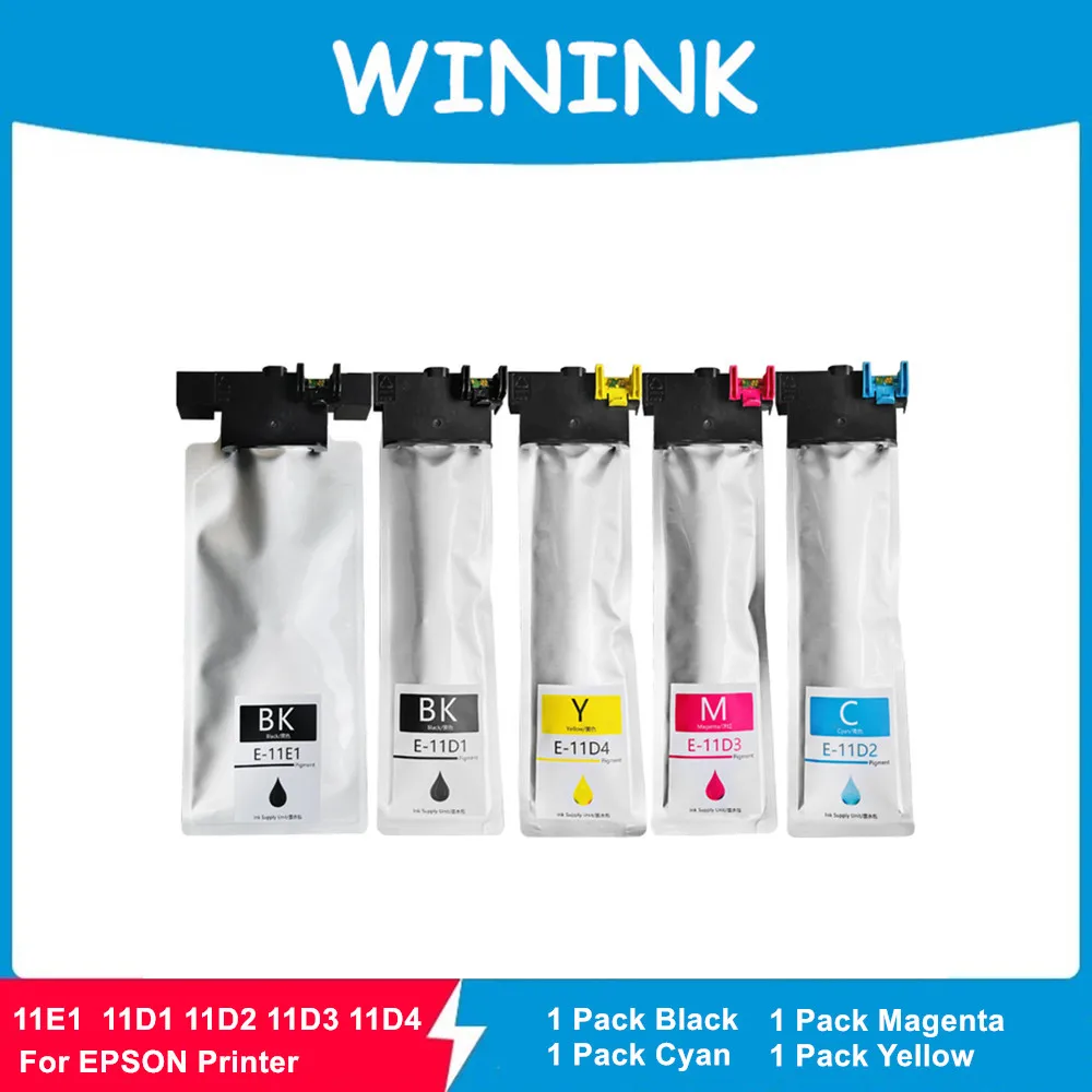 

New T11E1 T11D1 T11D2 T11D3 T11D4 Ink Cartridge For Epson WorkForce Pro WF-C5390,WF-C5890 Printer