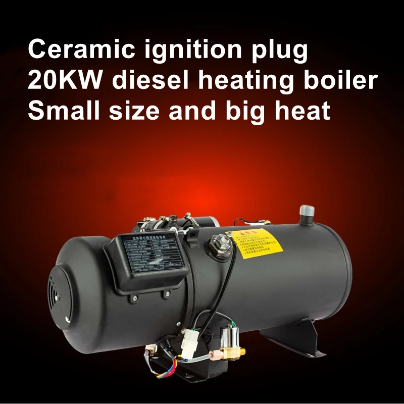 Parking Fuel 12V Diesel Heater Water Heater Engine Preheat Boiler 24V 30kw