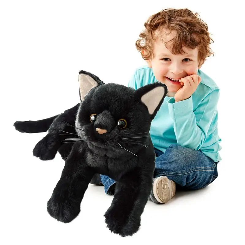 Cat Plush Toy Plush Soft Pillow Children's Plush Stuffed Animal Toy For Party Decoration Huggable Toy Soft Plush Toy Dog Cat Toy