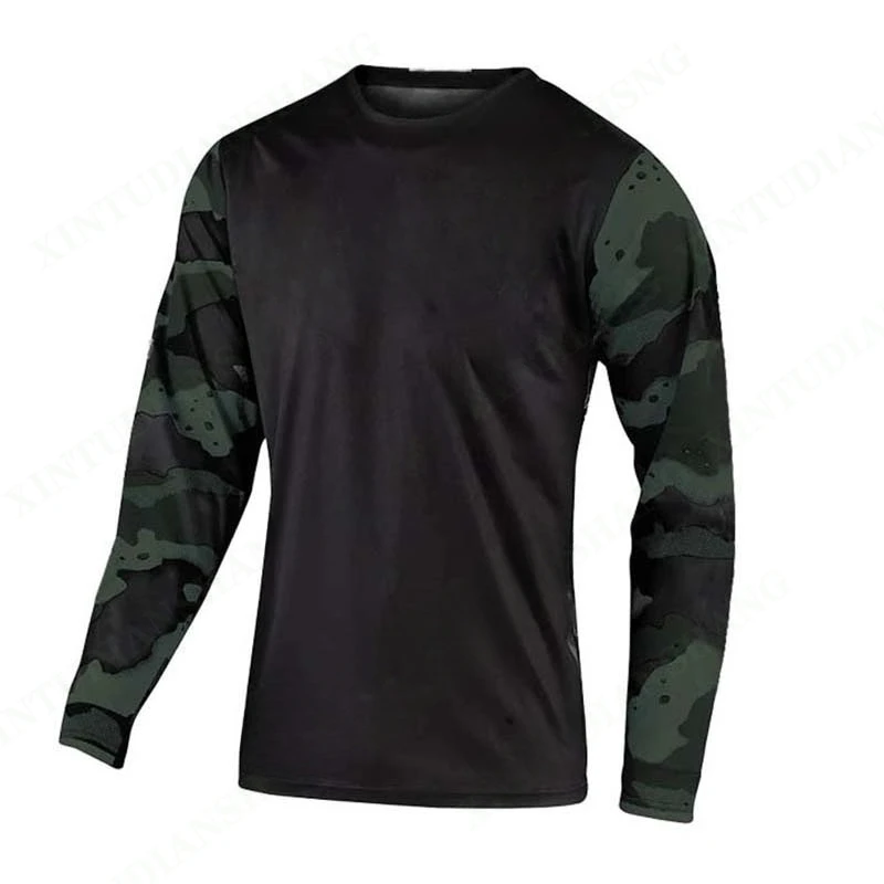 Men's Downhill Jersey MTB Mountain Endurance Race Bike Shirt Cross Country DH Motorcycle Sportswear cycling shirt