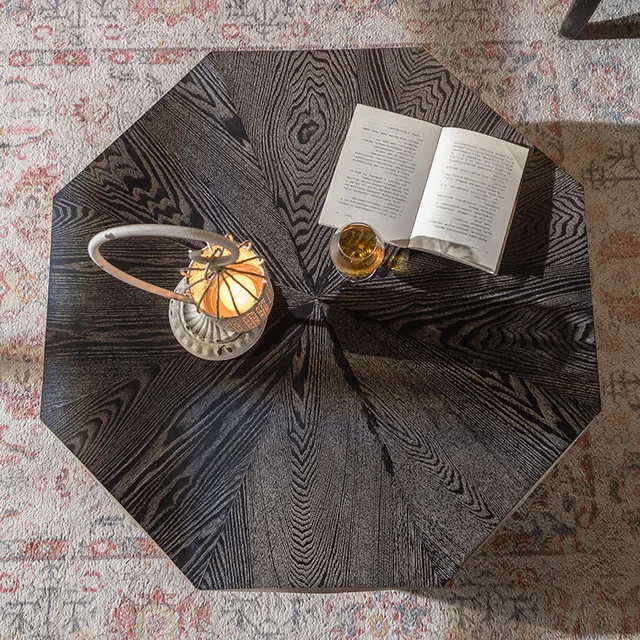 Retro Solid Wood Coffee Table 3