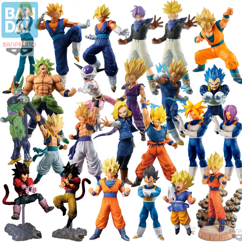 

[In Stock] BANDAI Dragon Ball Son Goku Son Gohan Vegeta Torankusu Android Piccolo Picc Gogeta krill Garage Kit Model Figure