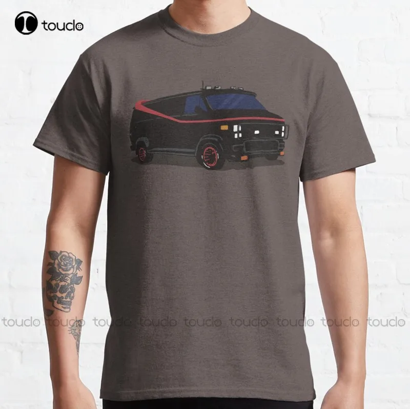

Новинка, футболка A-Team Van He A Team, новинка по мотивам фильмов, научная фантастика, комикс, графика, Классическая футболка, футболка из хлопка на заказ, женская футболка