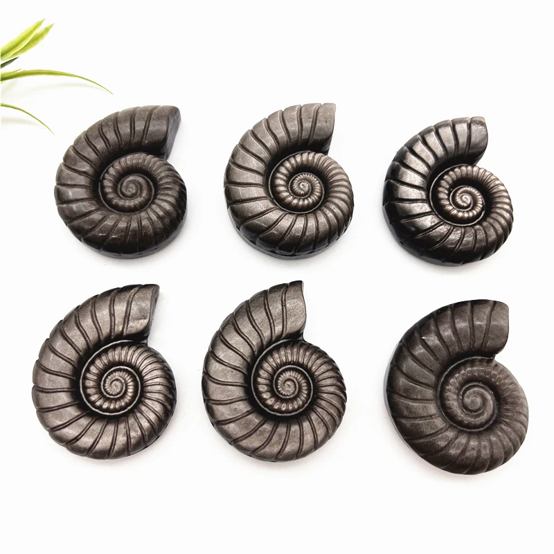 

1 шт., резная Статуэтка из натурального серебра