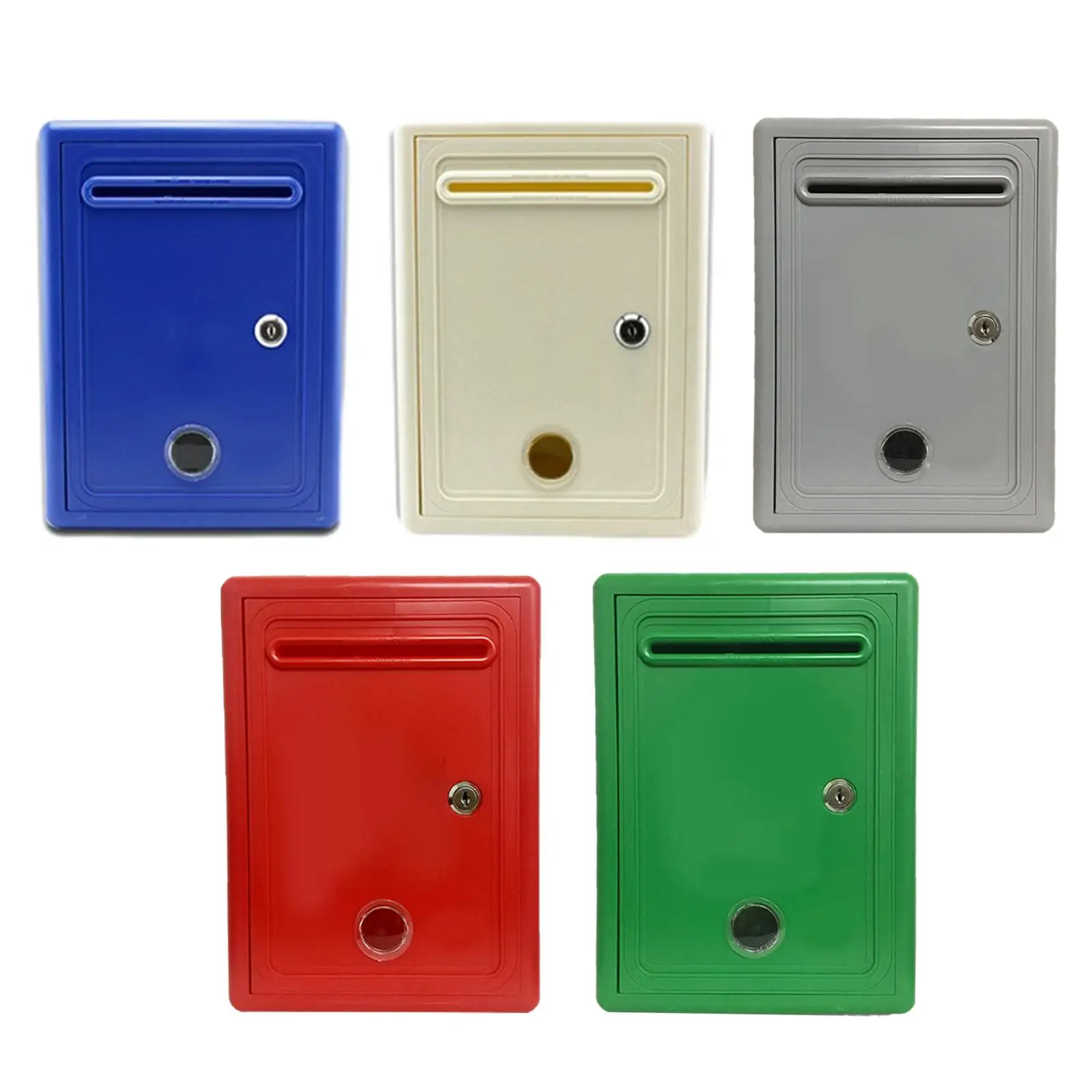 Suggestion Box Comment Box Waterproof for Home Office Classroom Complaint with Key Lock Ticket Mailbox Donation